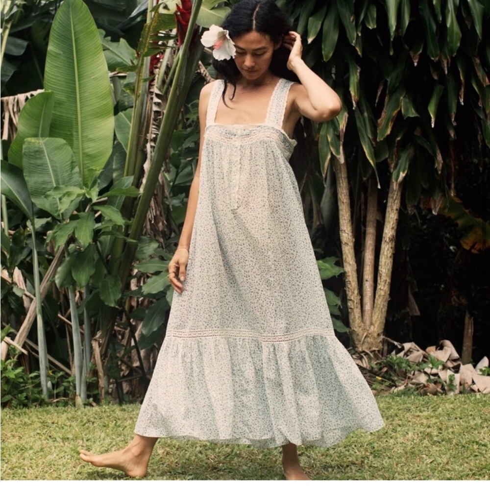 COPY - Dôen Seville Dress in Baby Blue Kate